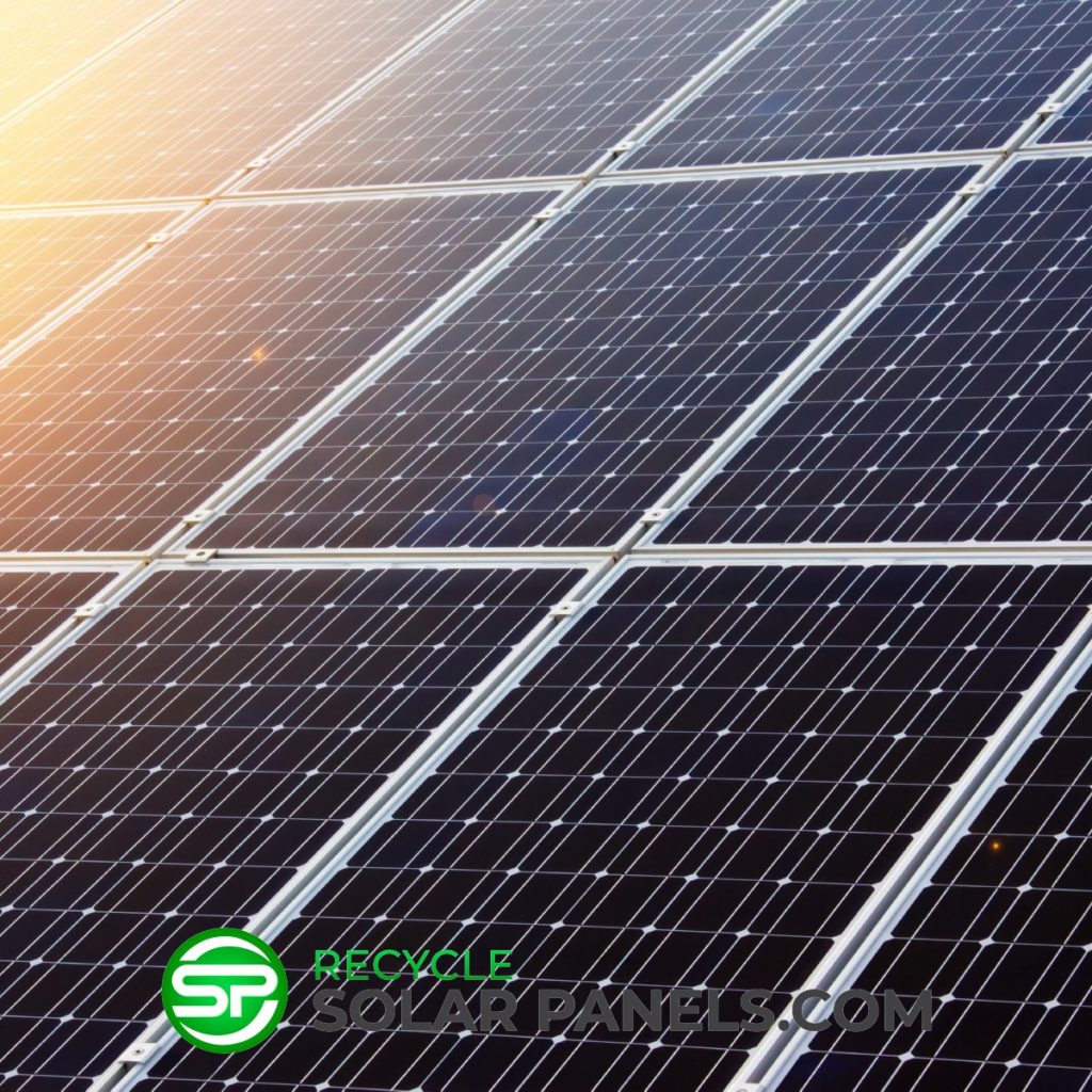 Certified Scrap PV Solar Panel Modules