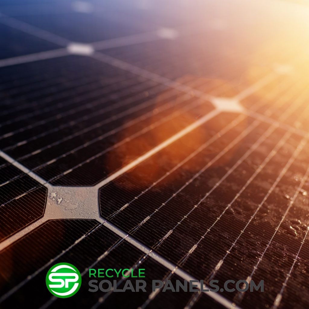 Certified Scrap PV Solar Panel Modules